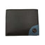 PORTAFOGLIO DA UOMO SERGIO TACCHINI NERO IN VERA PELLE CON ANGOLARE BLU - K50132P029NER