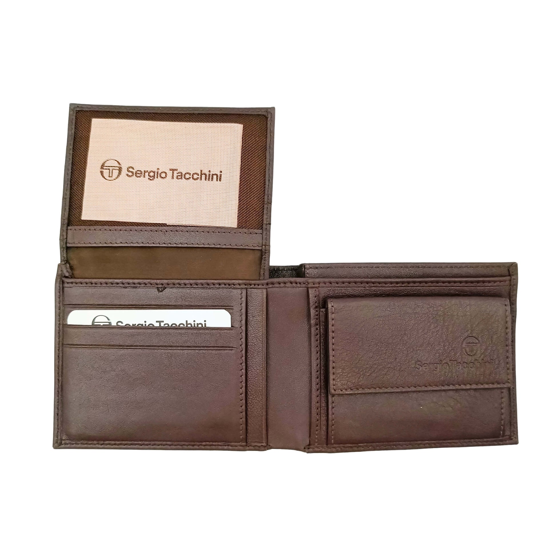 Portafoglio uomo Tacchini testa moro logo metallo arancione P02061Q