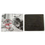 PORTAFOGLIO DA UOMO ROUTE 66 NERO IN VERA PELLE CON LOGO INCISO - 1916ROAD2 NE