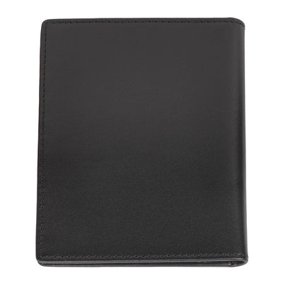 Porta carte Zippo vera pelle nera struttura sottile P02320