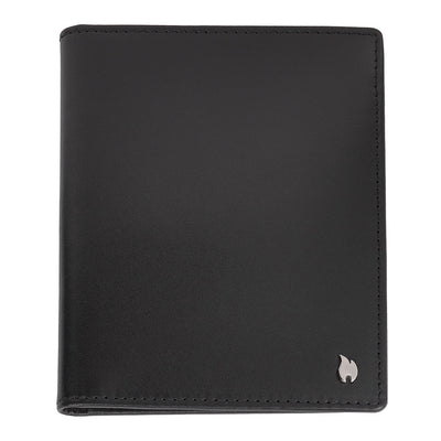 Porta carte Zippo vera pelle nera protezione RFID 9 slot P02320