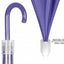 OMBRELLO PERLETTI 61/8 AUTOMATICO TINTA UNITA CON RACCOGLI GOCCE D.104 cm - 12067