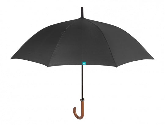 Ombrello Golf Perletti 26350 uomo nero automatico impugnatura legno