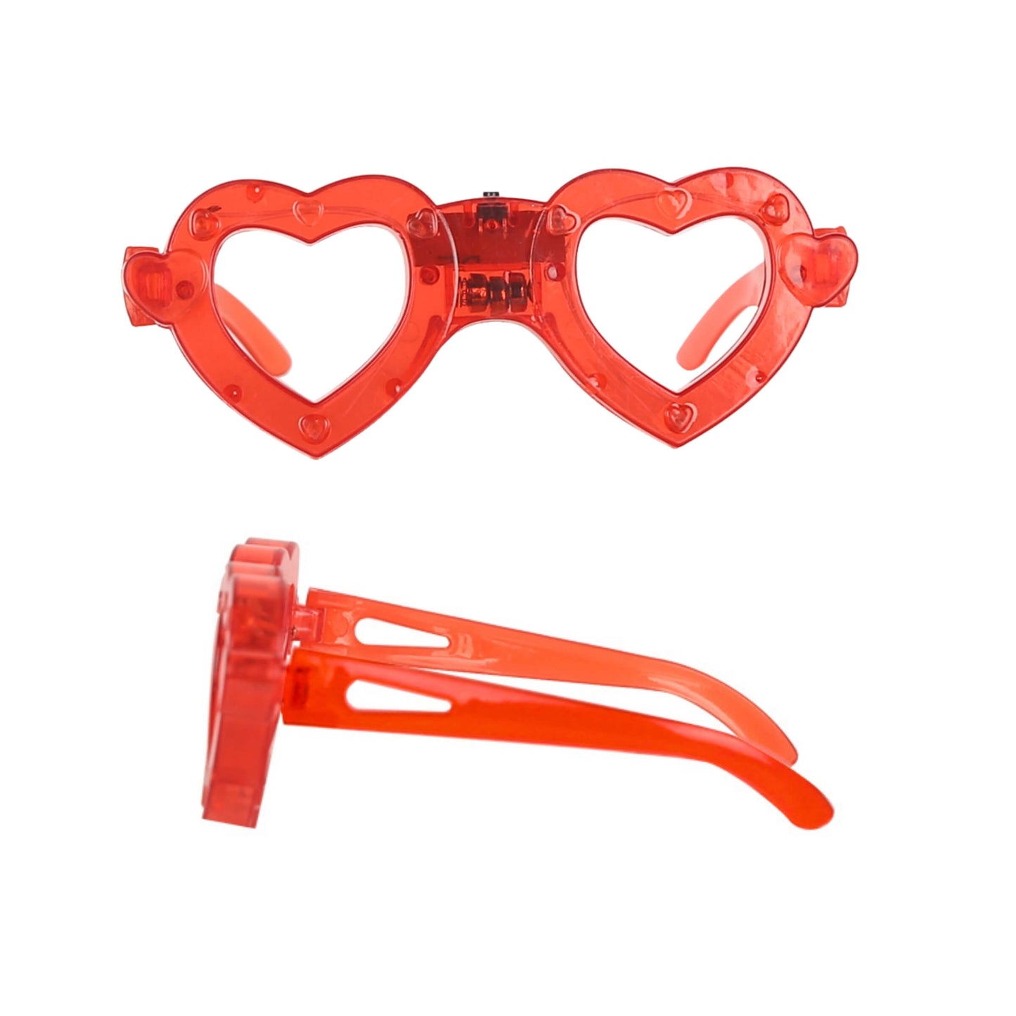 OCCHIALI LUMINOSI A FORMA DI CUORE
