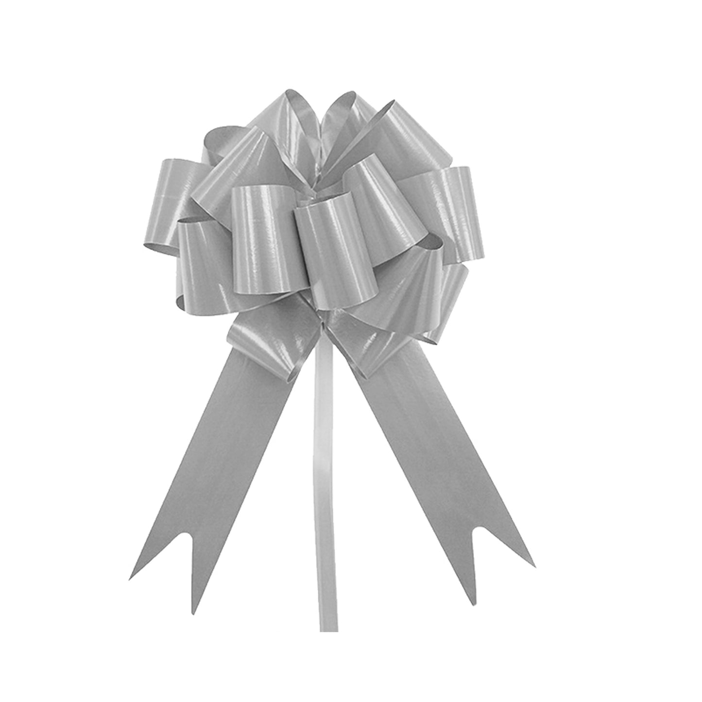 COCCARDE FIOCCO SVELTO 30mm STRIP ARGENTO (20PZ)