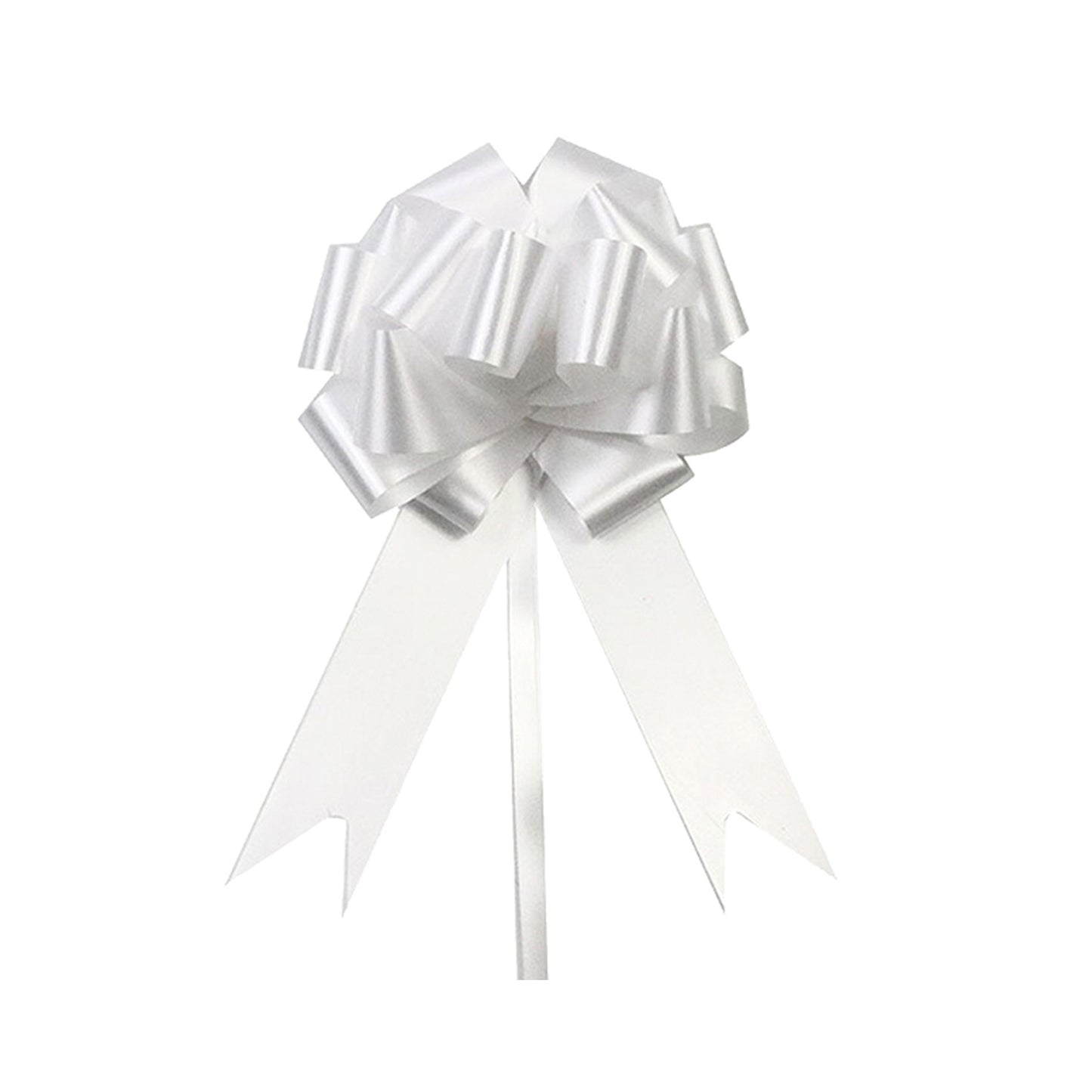 COCCARDE FIOCCO SVELTO 30mm STRIP BIANCO (20PZ)