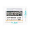 SET 13 CANDELINE HAPPY BIRTHDAY ARGENTO DA 8 cm
