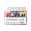 SET 13 PEZZI CANDELINE LETTERE HAPPY BIRTHDAY COLORATE PER TORTA DA 7,5 cm