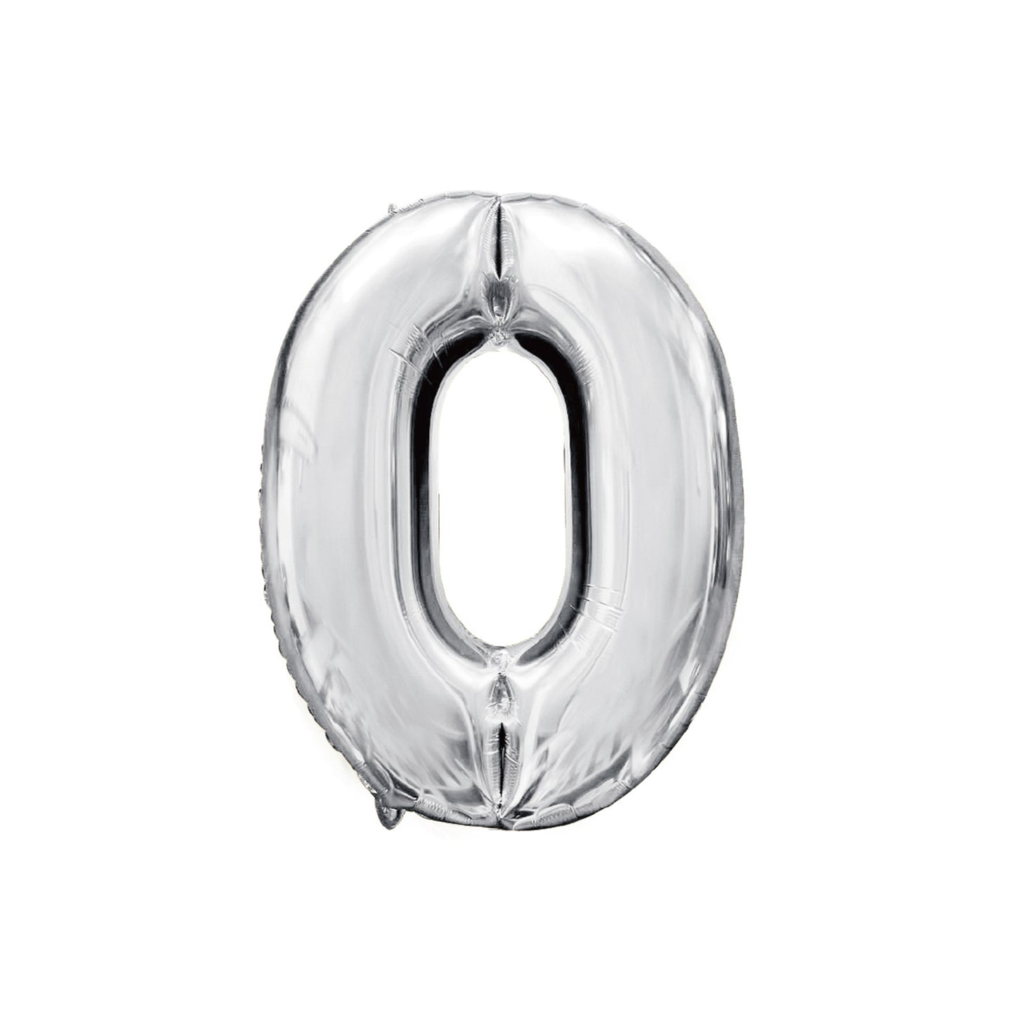 Palloncino in Mylar N.0 Argento - 110 cm