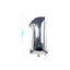 Palloncino in Mylar N.1 Argento - 110 cm