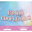 Set 14 Lettere Buon Compleanno Palloncini Mylar Pastello Rosa 40 cm x 5 m