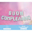 Set 14 Lettere Buon Compleanno Palloncini Mylar Pastello Azzurro 40 cm x 5 m