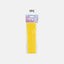 1 COCCARDA FIOCCO SVELTO 50 mm STRIP GIALLO