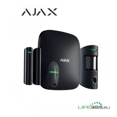 Ajax StarterKit Cam Plus HDR Nero Wi-Fi / 4G / Ethernet