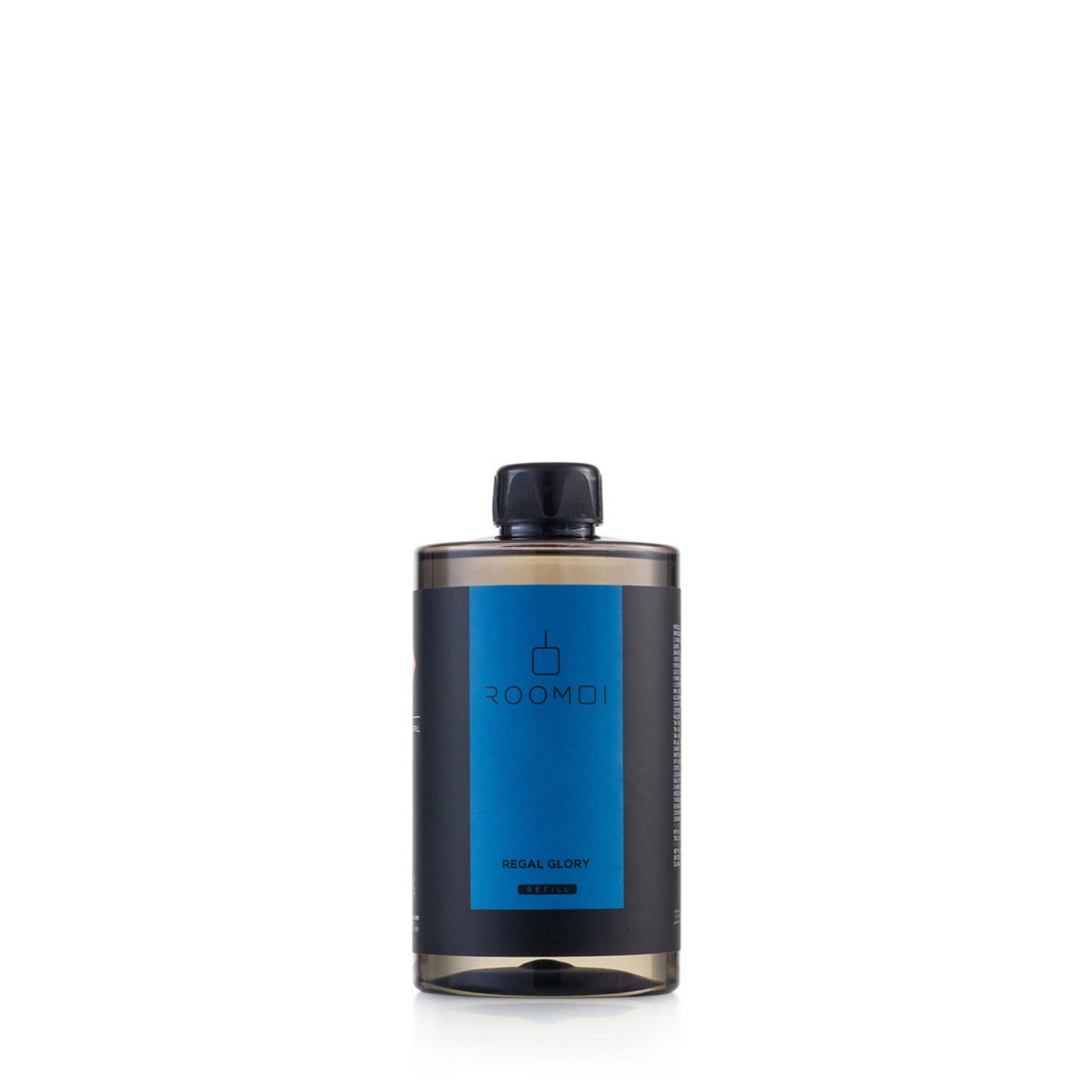 Ricarica diffusore Roomoi Regal Glory 500ml con bastoncini - note di ribes nero, bergamotto, mela e ananas