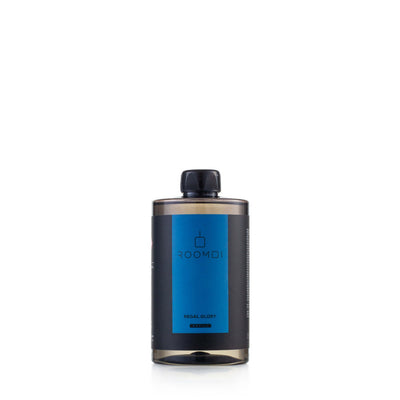Ricarica diffusore Roomoi Regal Glory 500ml con bastoncini - note di ribes nero, bergamotto, mela e ananas
