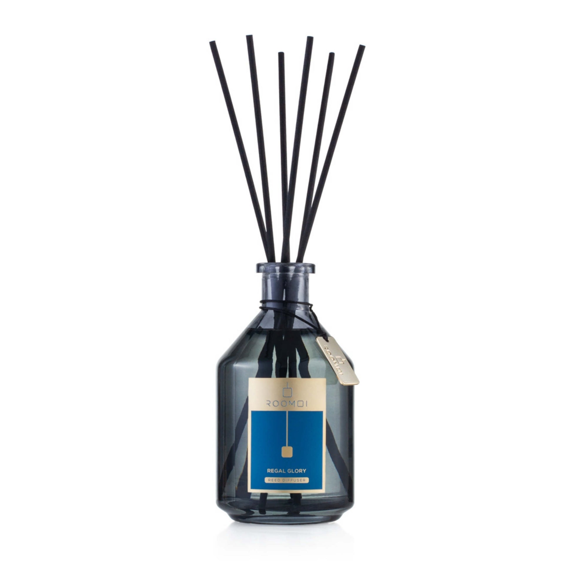 Dettaglio cofanetto Roomoi Regal Glory 200 ml apertura confezione rettangolare