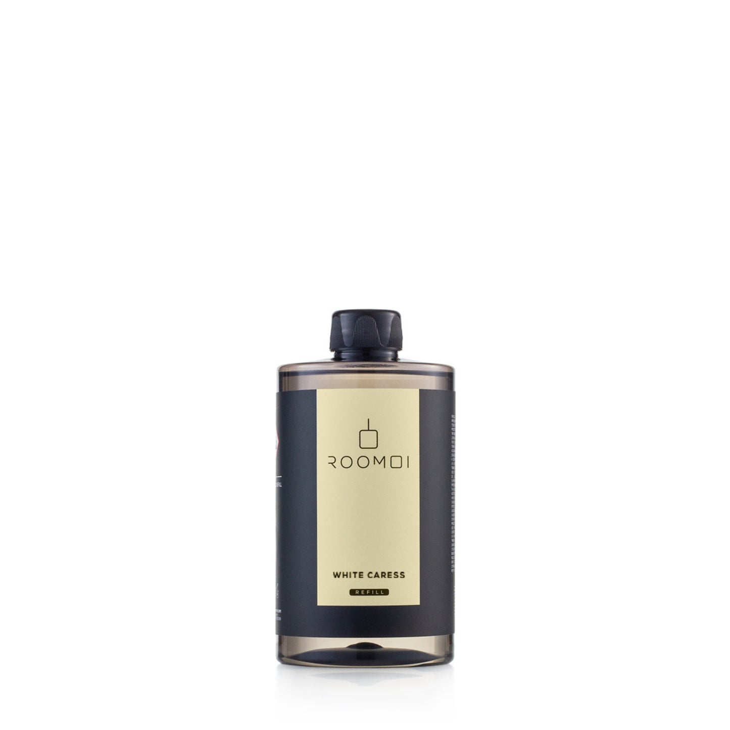 Ricarica Roomoi White Caress 500ml con bastoncini per diffusore - note di latte caldo, miele e vaniglia