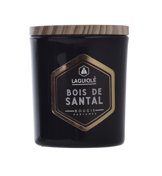CANDELA LAGUIOLE VETRO & FRAGANZA - SANDALO 100g