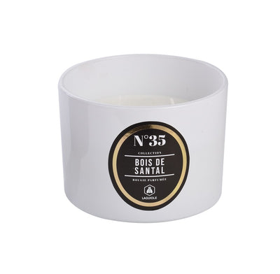 CANDELA LAGUIOLE VETRO & FRAGANZA - SANDALO 260g
