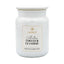 CANDELA LAGUIOLE IN VETRO FIORE DI COTONE 250gr - 40269833