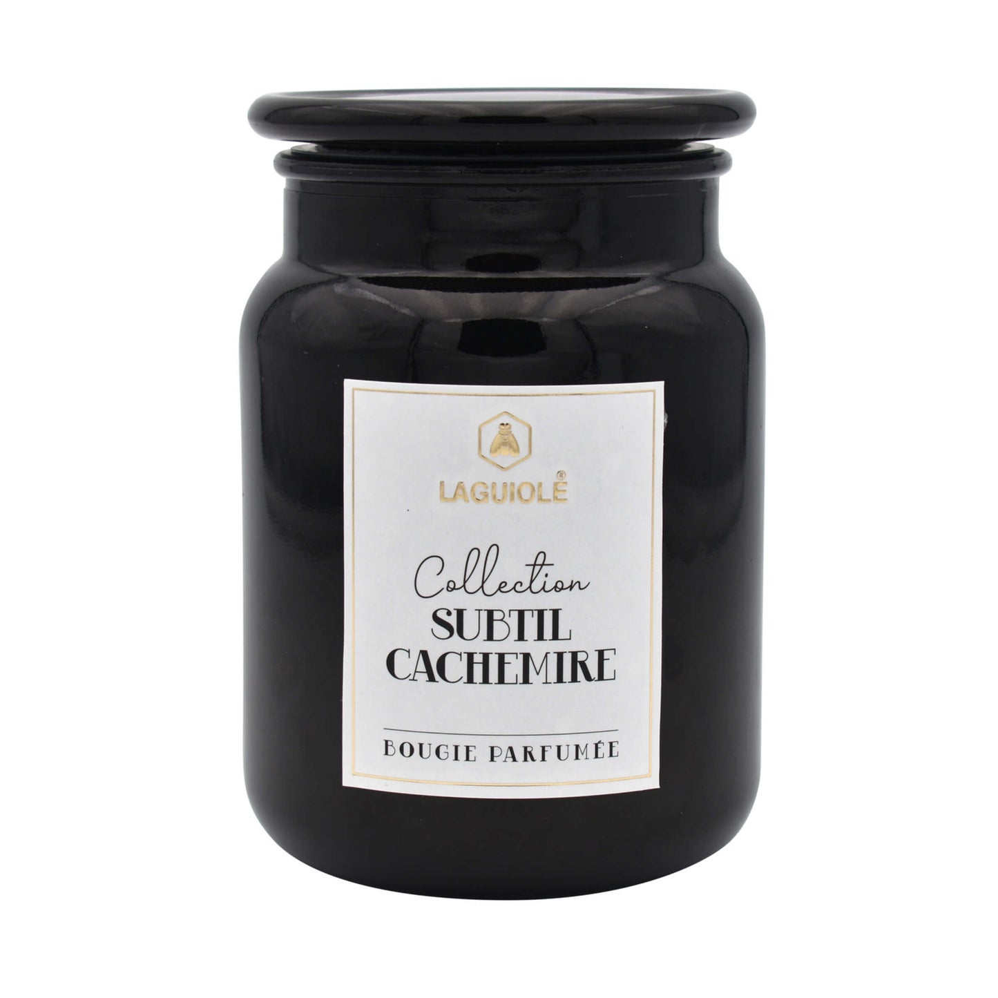 CANDELA LAGUIOLE IN VETRO CREMA CASHMERE 250gr - 40269832