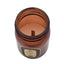 CANDELA LAGUIOLE IN VETRO E TAPPO IN SUGHERO COGNAC STYLE 170gr - 40269825