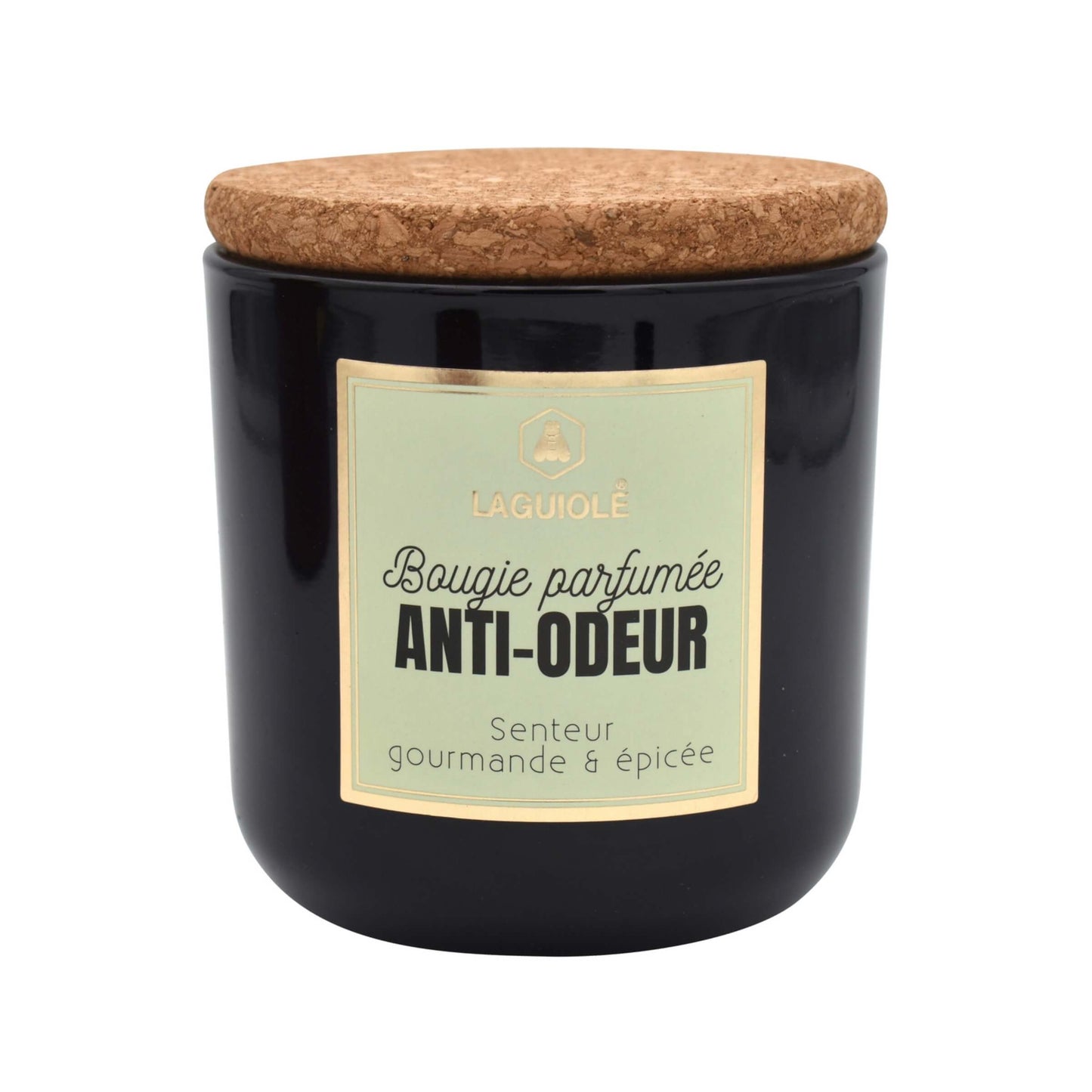 CANDELA LAGUIOLE IN VETRO CON TAPPO IN SUGHERO PROFUMO ANTIODORE GOURMAND E EPICEE - 40269827