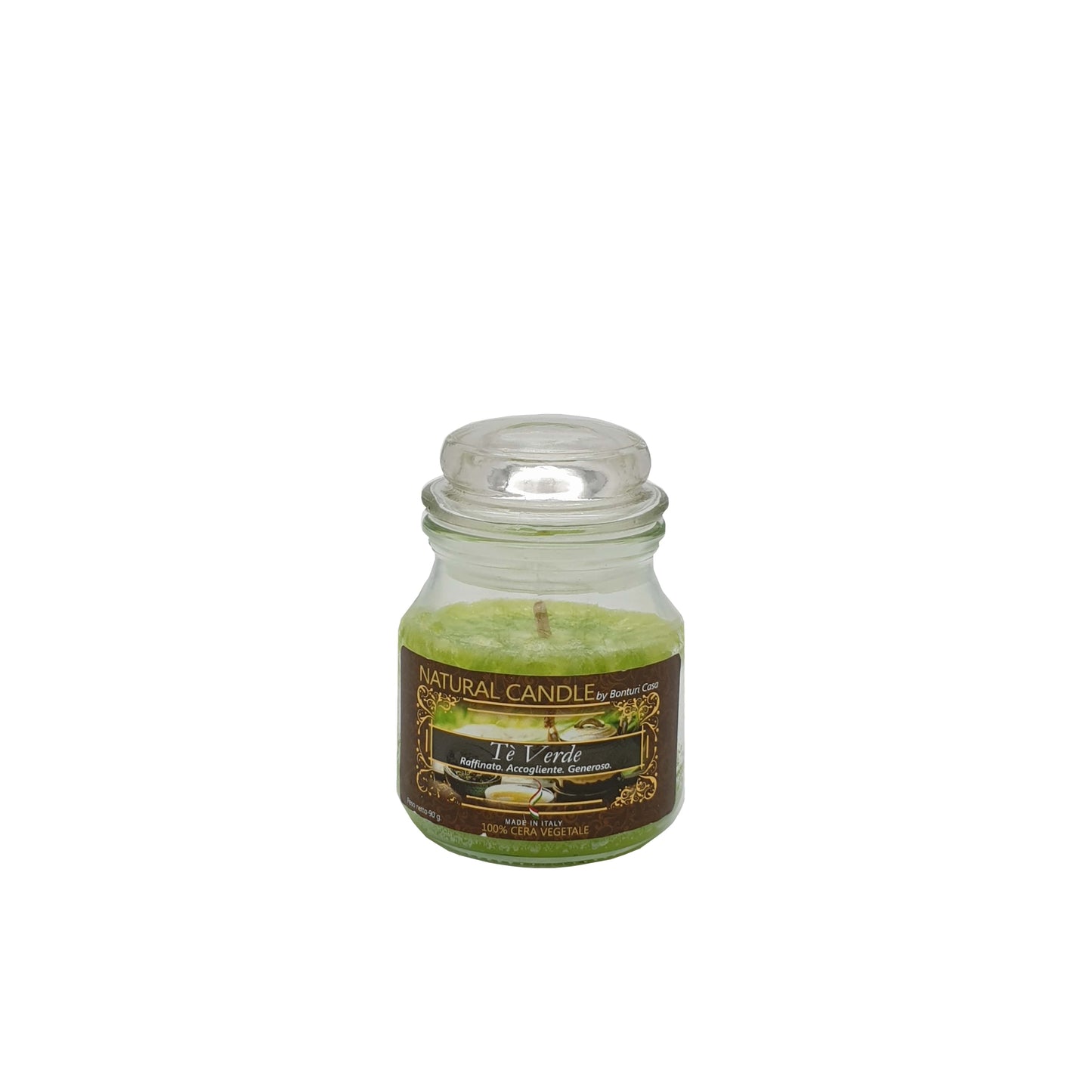 NATURE CANDLE GOURMET - CANDELA 90g TE' VERDE