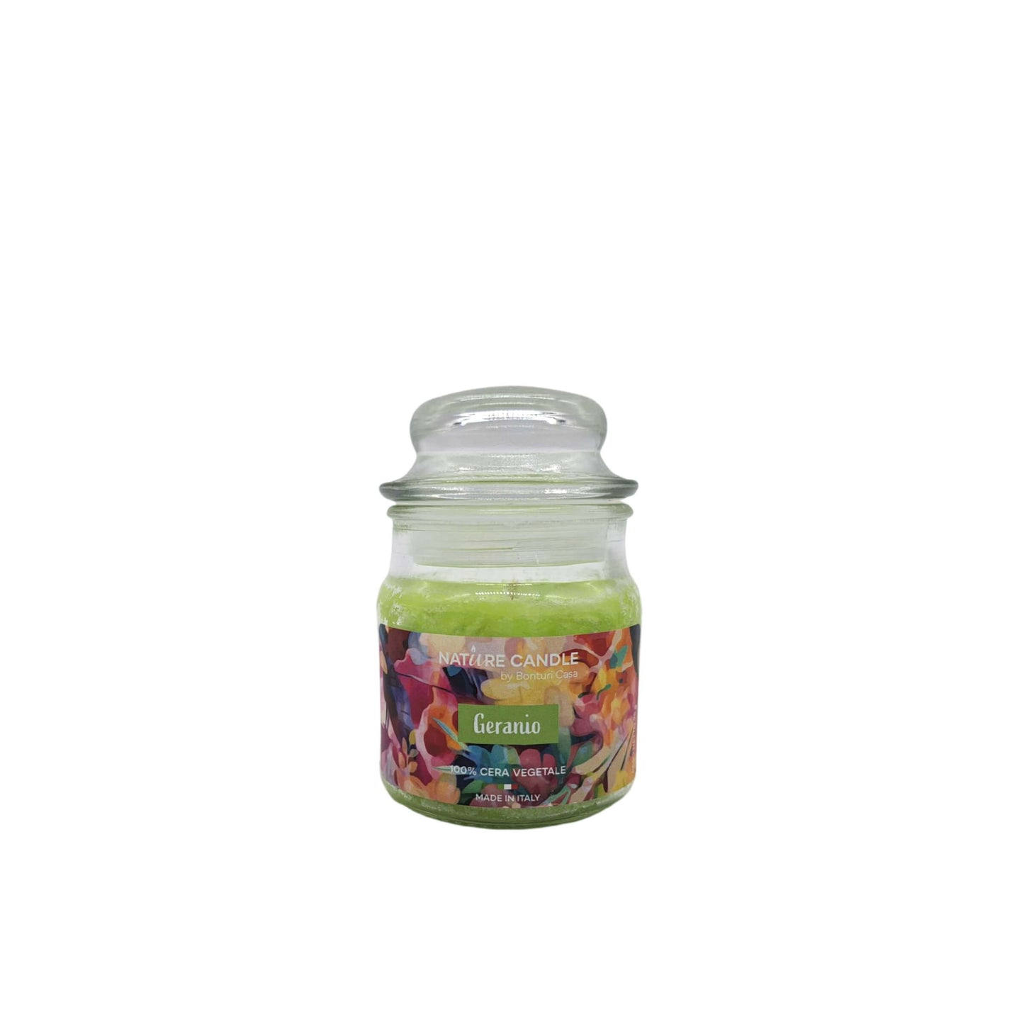 NATURE CANDLE PETALI - CANDELA 90g GERANIO