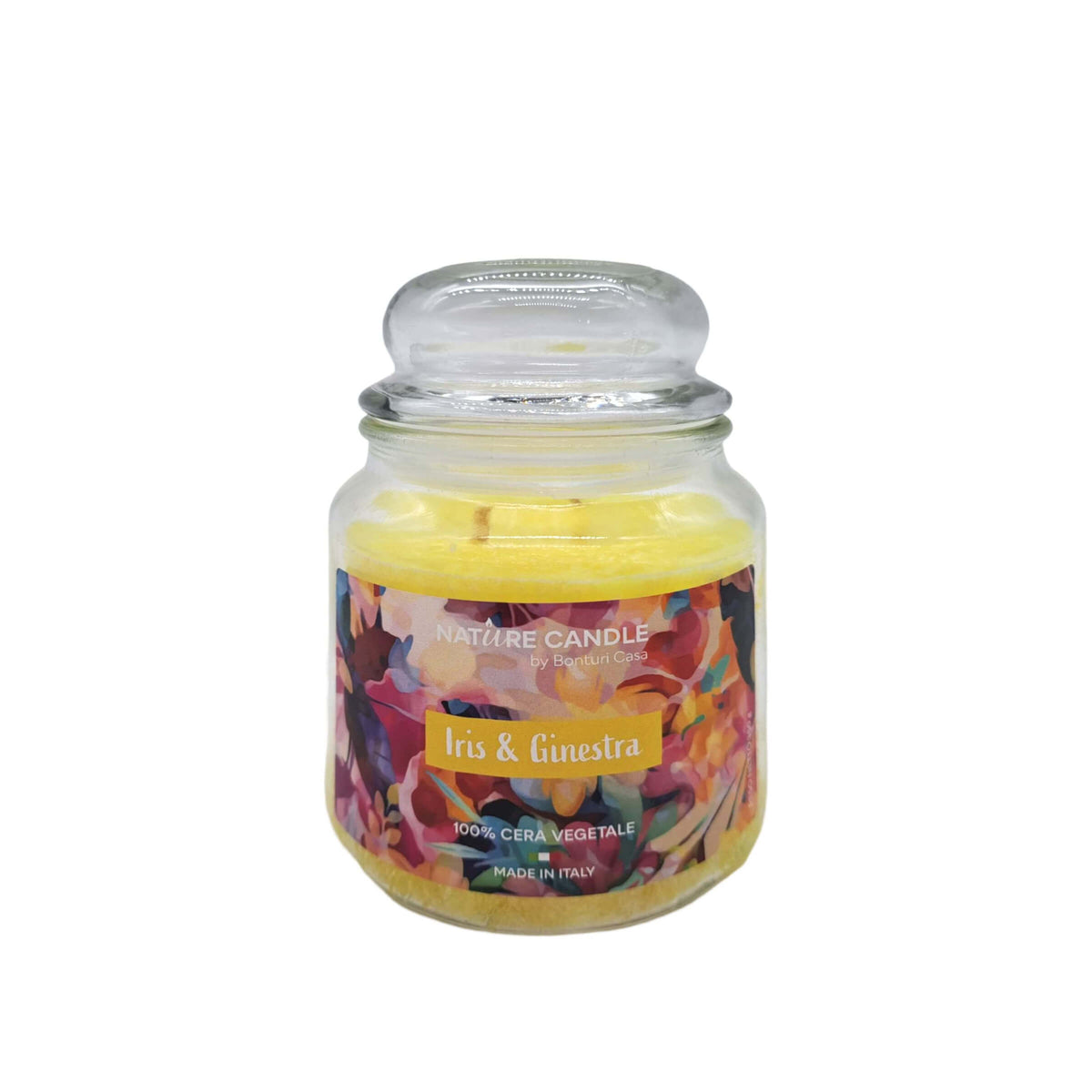 NATURE CANDLE PETALI - CANDELA 380g  IRIS & GINESTRA
