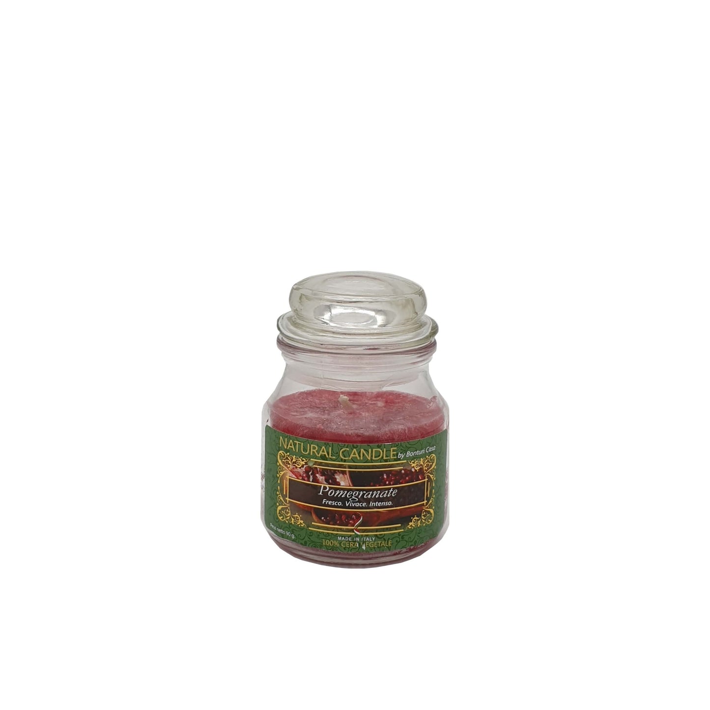 NATURE CANDLE TUTTI I FRUTTI - CANDELA 90g POMEGRANATE