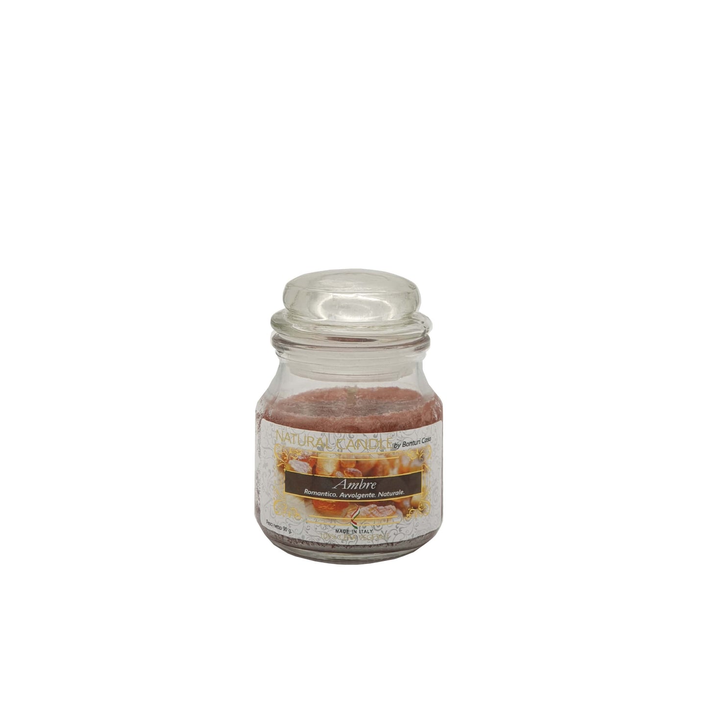 NATURE CANDLE ROMANTICA - CANDELA 90g AMBRE