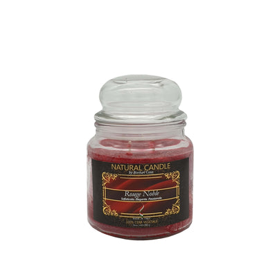 NATURE CANDLE PASSION - CANDELA 90g ROUGE NOBLE