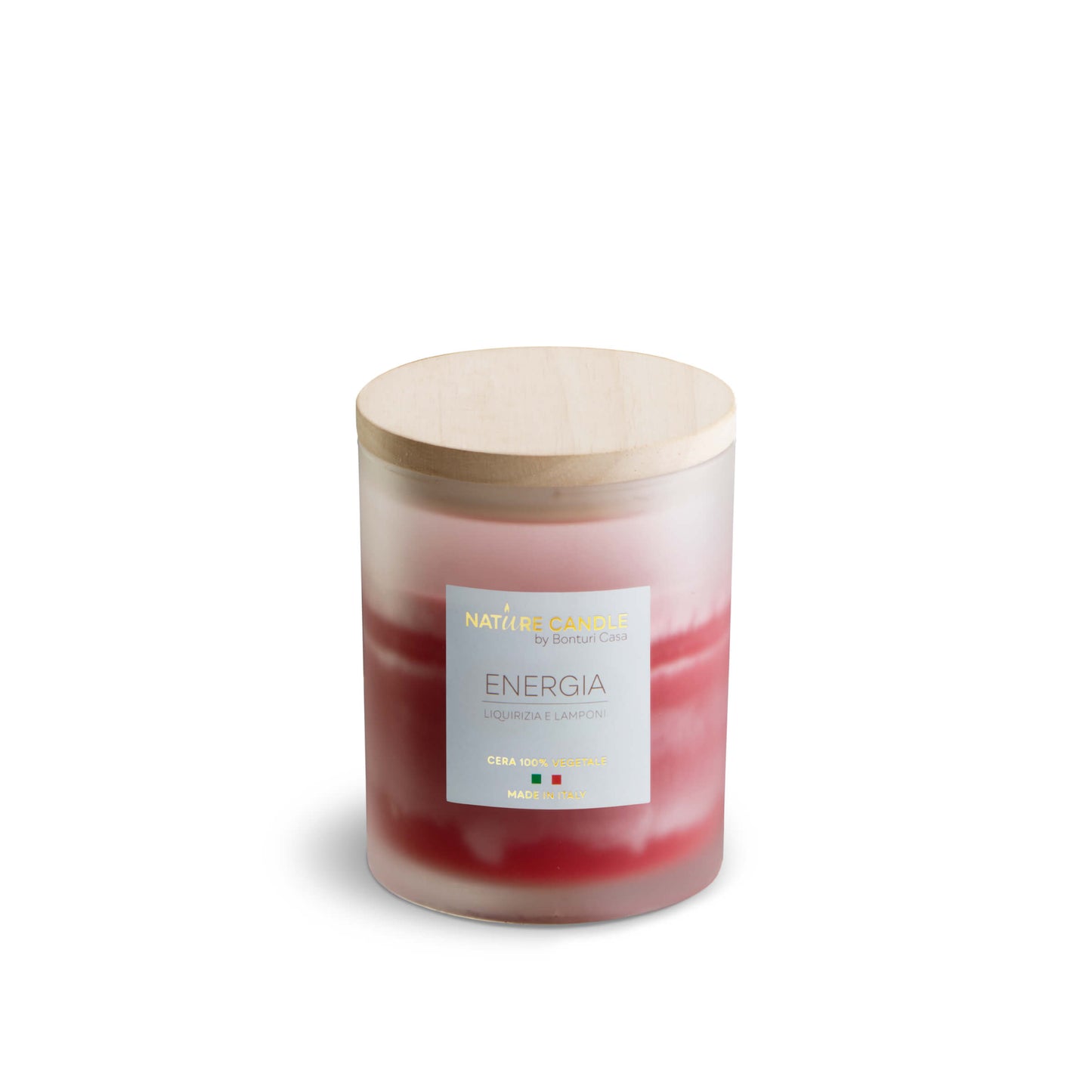 Candela Nature Candle Amati Energia Liquirizia e Lamponi 200g