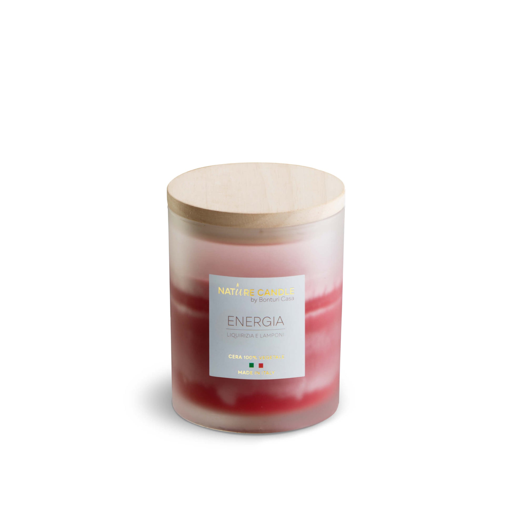 Candela Nature Candle Amati Energia Liquirizia e Lamponi 200g