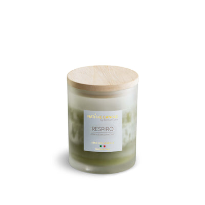 NATURE CANDLE LINEA AMATI - CANDELA 200g RESPIRO - ESSENZE BALSAMICHE