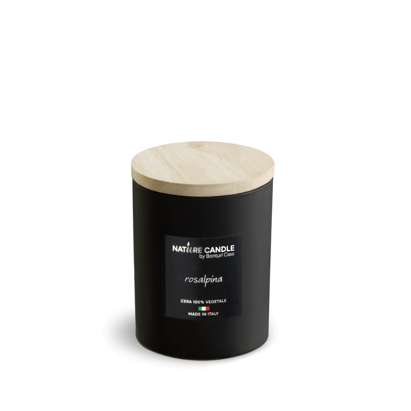 Candela Nature Candle Linea Dolomiti Rosalpina 200g, note di rododendro