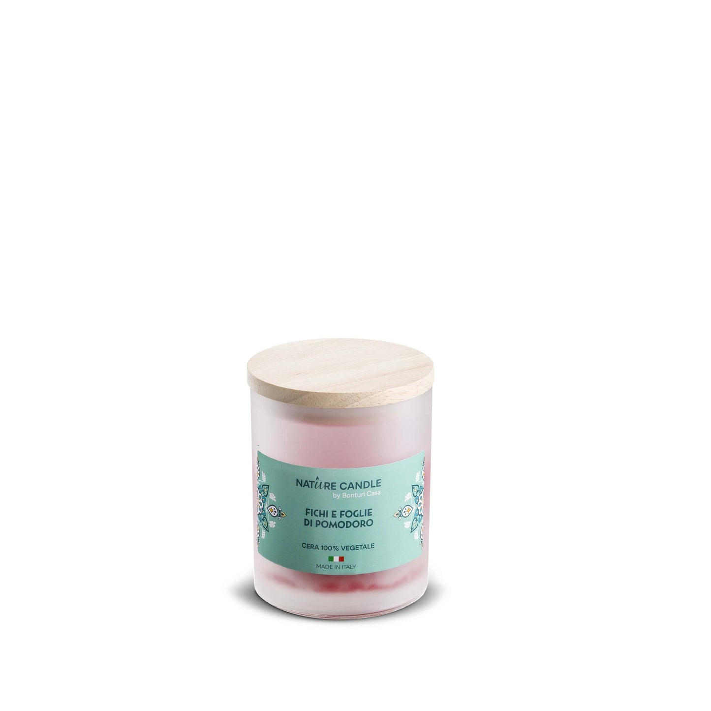Candela Nature Candle Linea Mediterraneo Fichi e Foglie di Pomodoro 200g