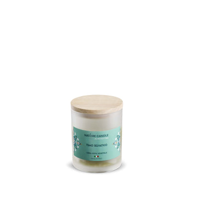 Candela Nature Candle Linea Mediterraneo Timo Selvatico 200g