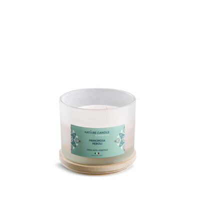 Nature Candle Mediterraneo Principessa Neroli dettaglio confezione