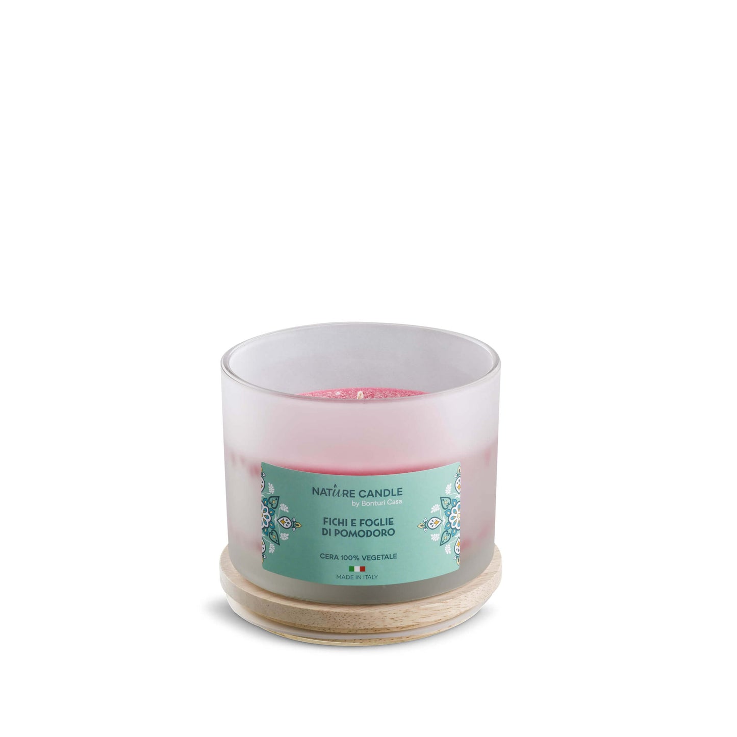 Nature Candle Mediterraneo Fichi e Foglie di Pomodoro dettaglio confezione
