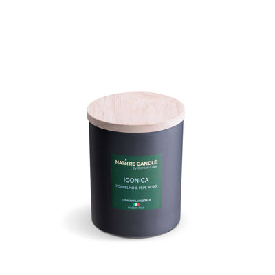 Candela Nature Candle Essenza Iconica Pompelmo e Pepe Nero 200g