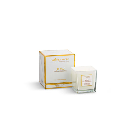 Candela Nature Candle Le Divine Aura Cypriol e Note Aromatiche 210g