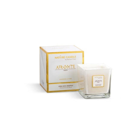 NATURE CANDLE LINEA LE DIVINE - CANDELA 330g AFRODITE - AMBRA