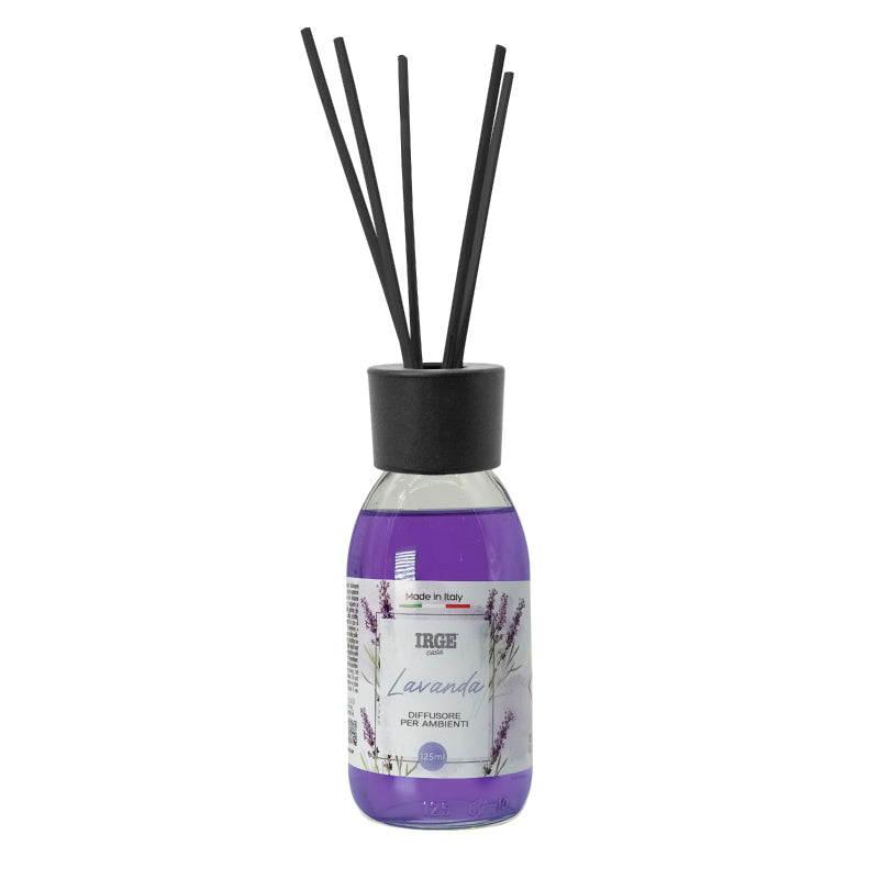 Irge Diffusore Ambiente con Bastoncini Lavanda 125 ml