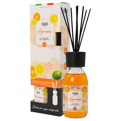 Irge Diffusore Ambiente con Bastoncini Agrumi 125 ml