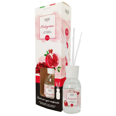 Irge Diffusore Ambiente con Bastoncini Melograno 125 ml