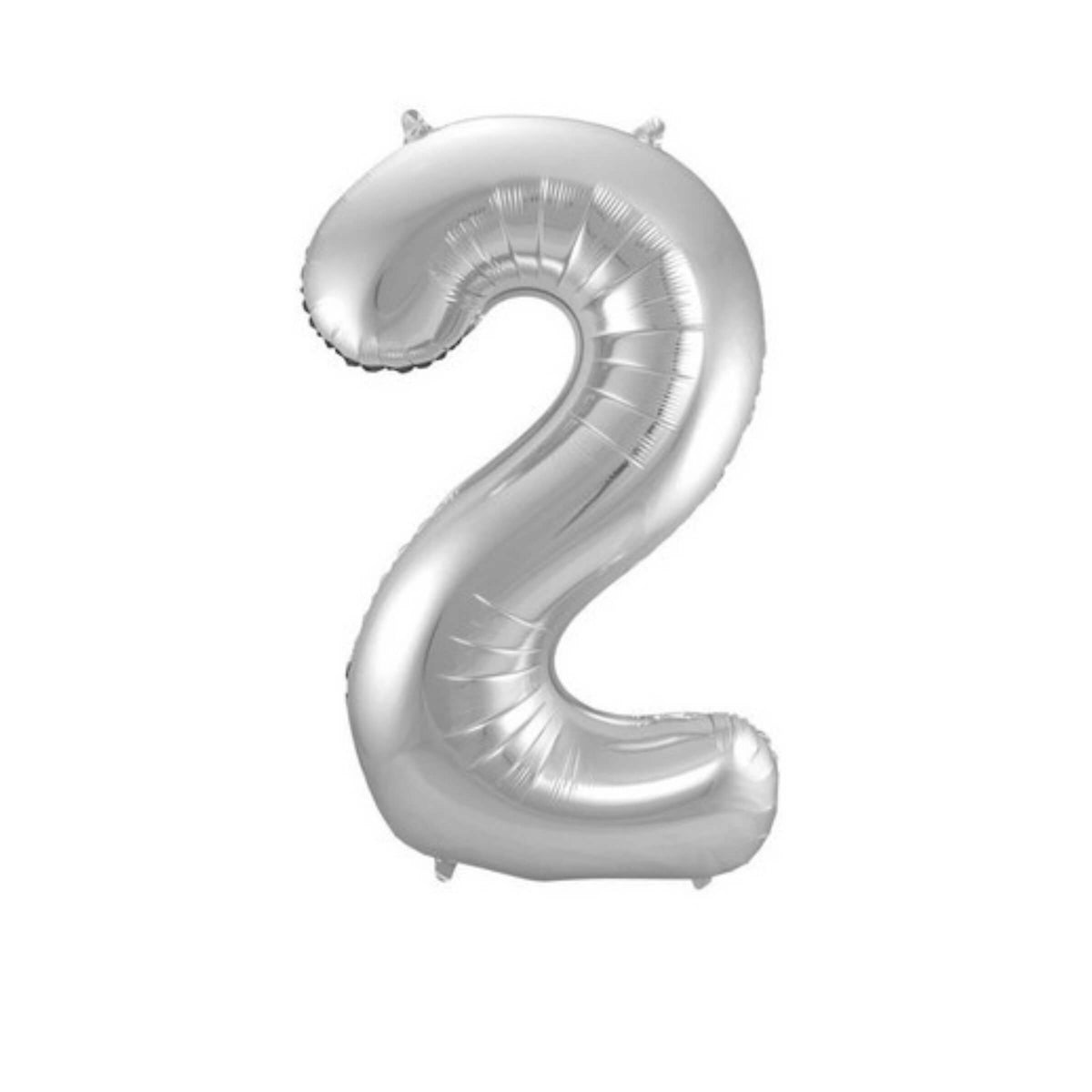 Pallone Foil balloon N.2 Argento - 86 cm