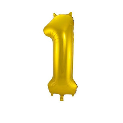 Pallone Foil balloon N.1 Oro - 86 cm